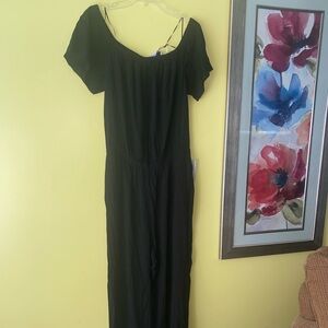 NORDSTROM Charles Henry Off-Shoulder Jumpsuit NWT!!